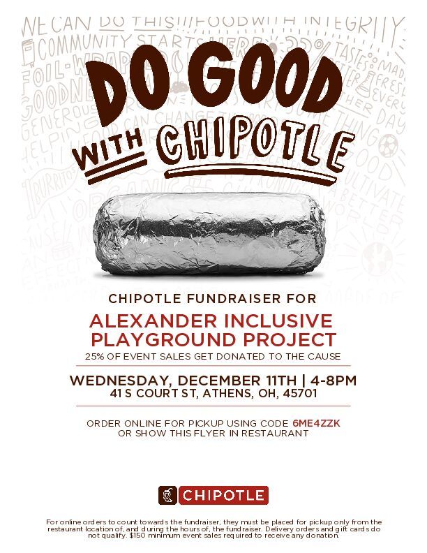 Eat Chipotle (again) for our Children!