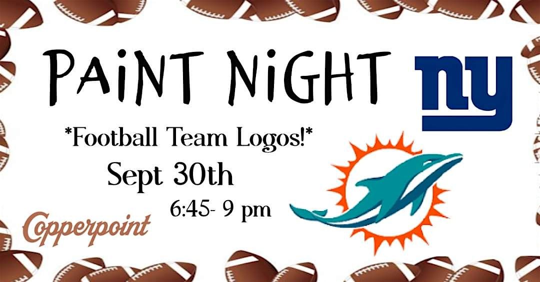 Paint Your Teams Logo Paint Night