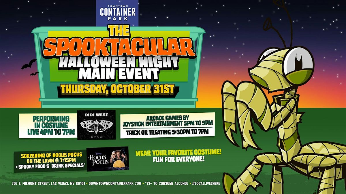 THE SPOOKTACULAR HALLOWEEN NIGHT MAIN EVENT