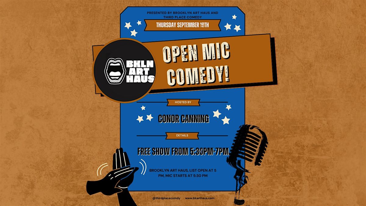 Open Mic hosted by Conor Canning