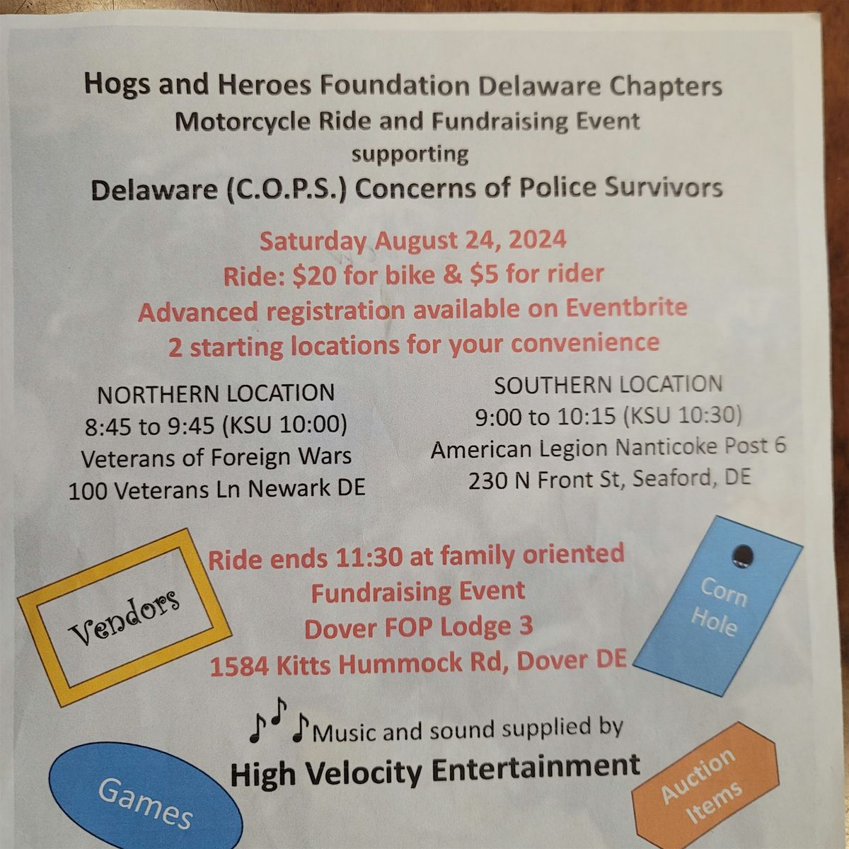 Delaware (C.O.P.S) Concerns Of Police Survivors
