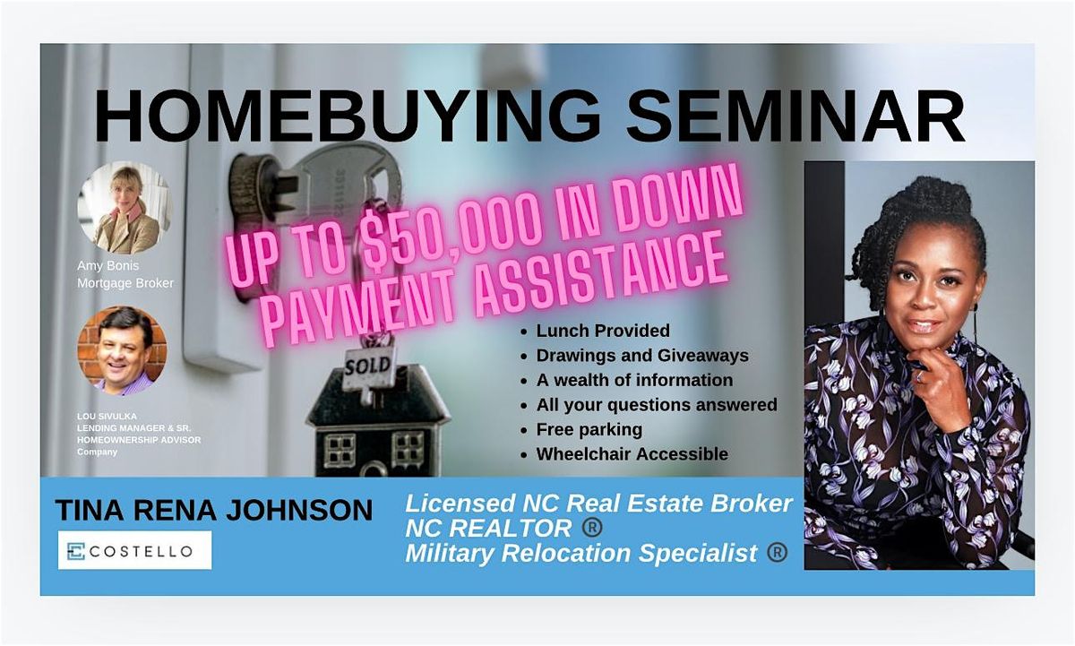 NC Downpayment Assistance Workshop for Homebuyers