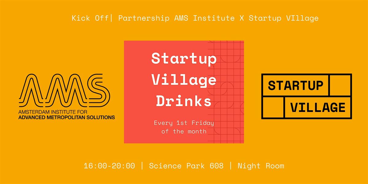 Monthly Community Drinks X AMS Institute