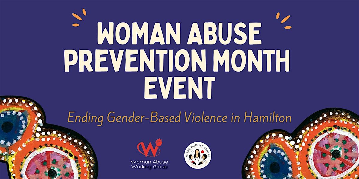 Hamilton's Woman Abuse Prevention Month Event