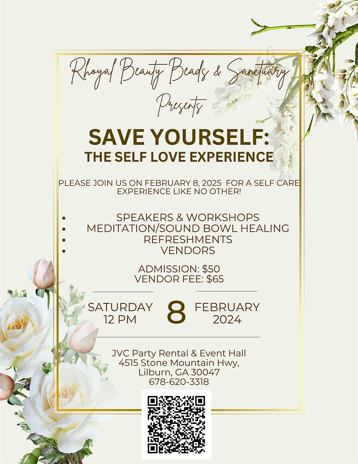 Save Yourself: The Self Love Experience 2025