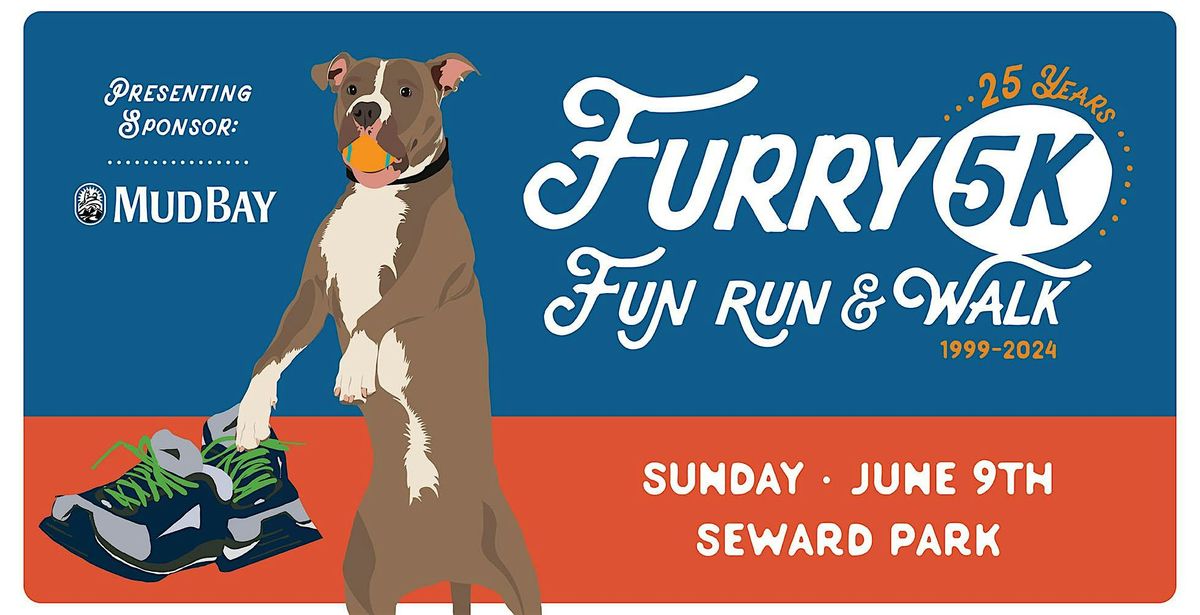 2024 Furry 5K Fun Run & Walk on June 9 - helping Seattle's pets