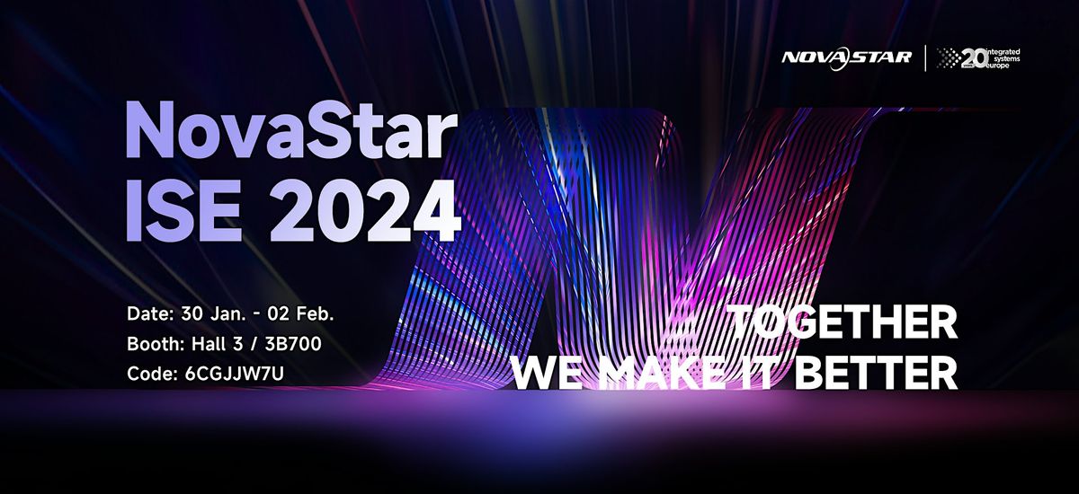 NovaStar ISE 2024, Fira Barcelona Gran Via, L'Hospitalet de Llobregat ...