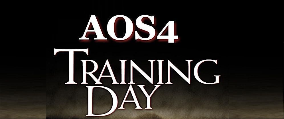 AOS4 Training Day