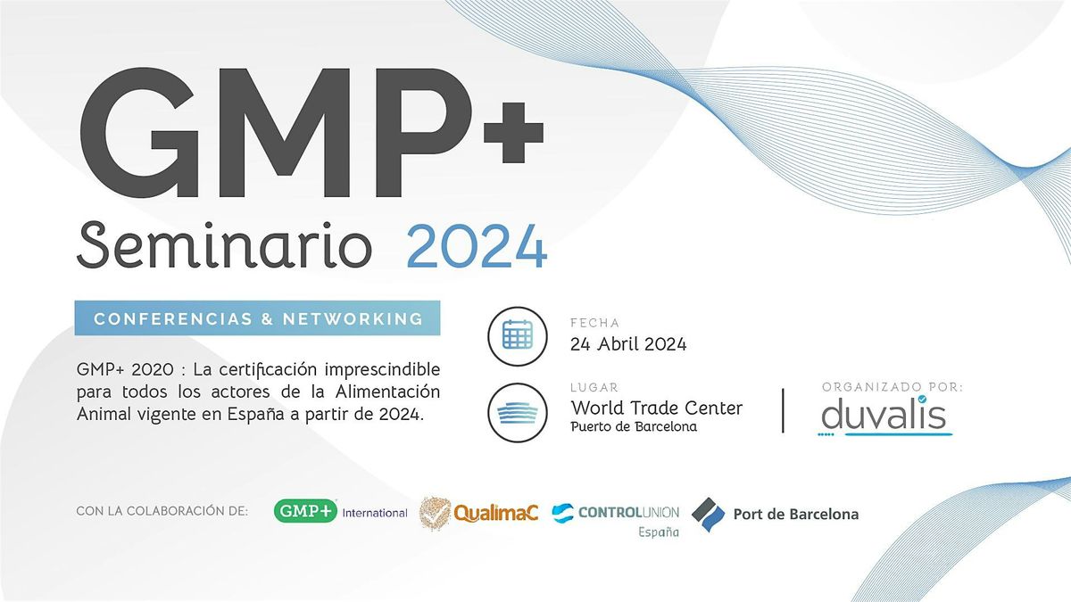 Seminario GMP+ 2020 en Barcelona!