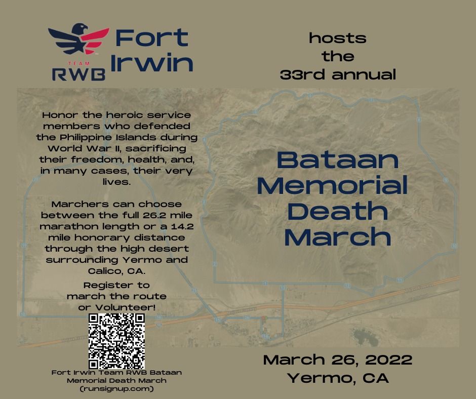 FORT IRWIN BATAAN MEMORIAL DEATH MARCH