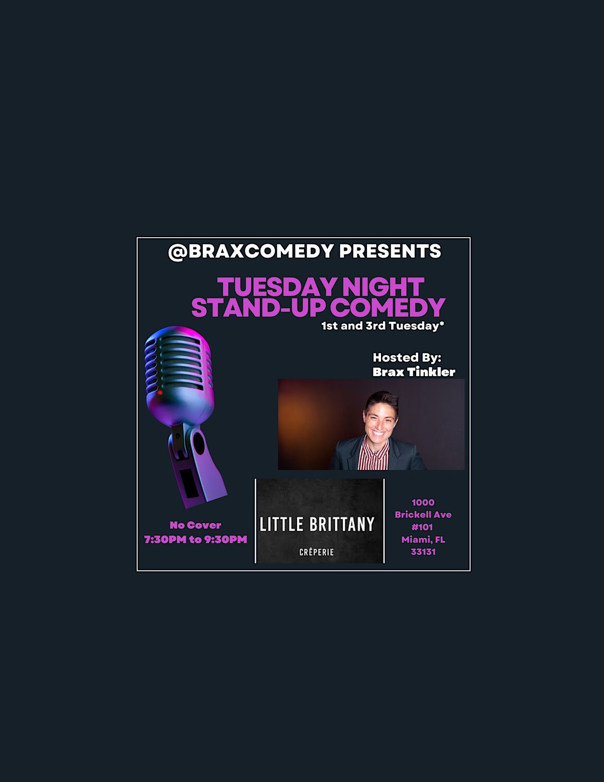 Free Stand-Up Comedy Show in Brickell