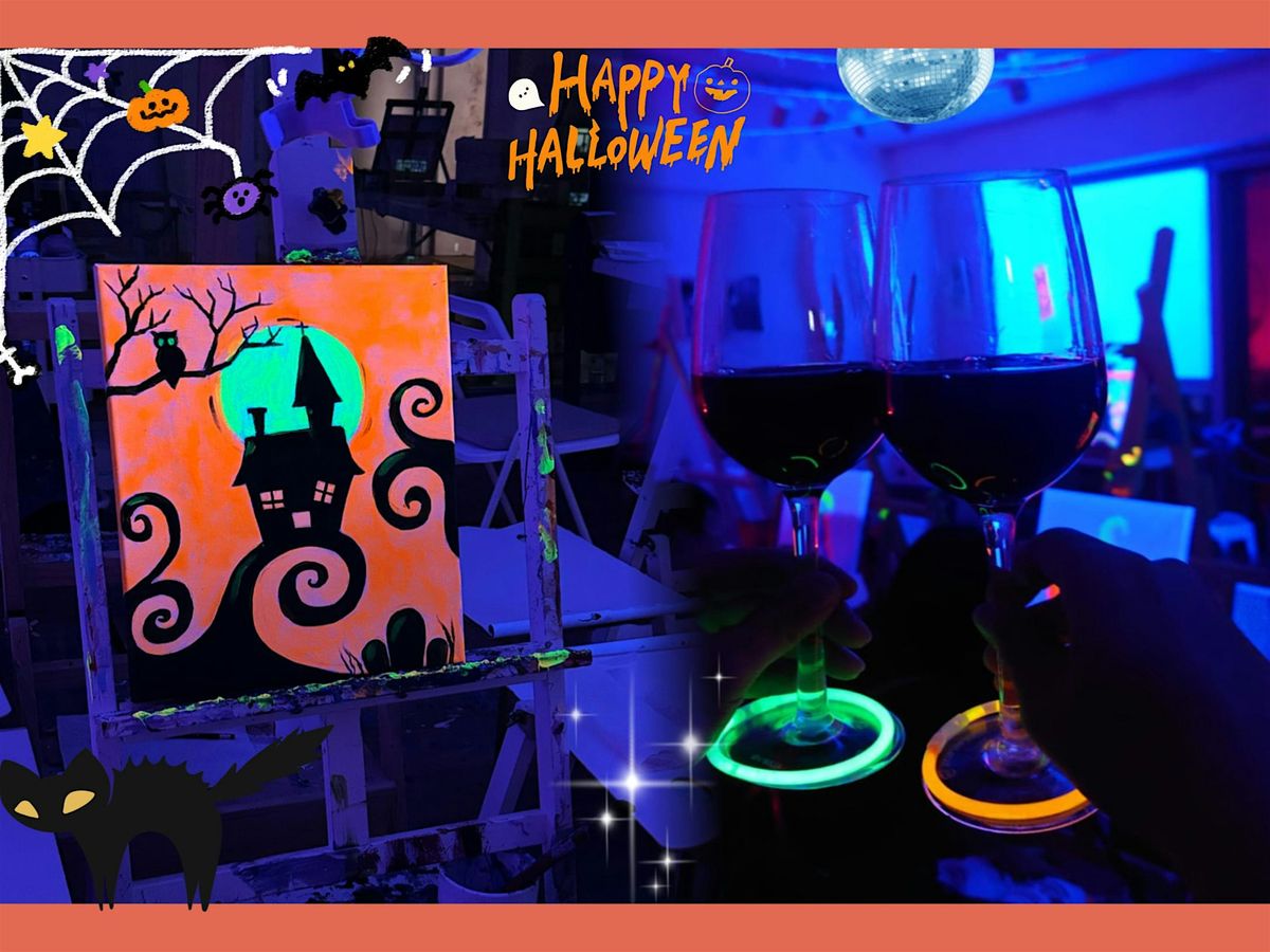 Art and Wine in the dark - Halloween edition