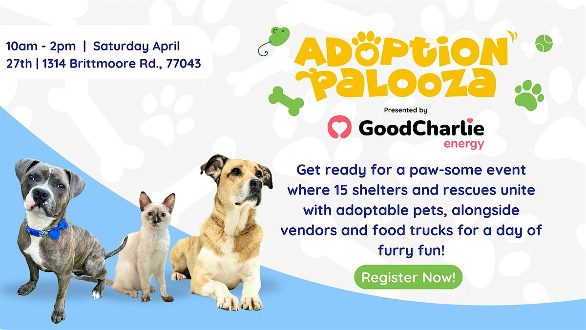 Adoption Palooza 2024 presented by GoodCharlie