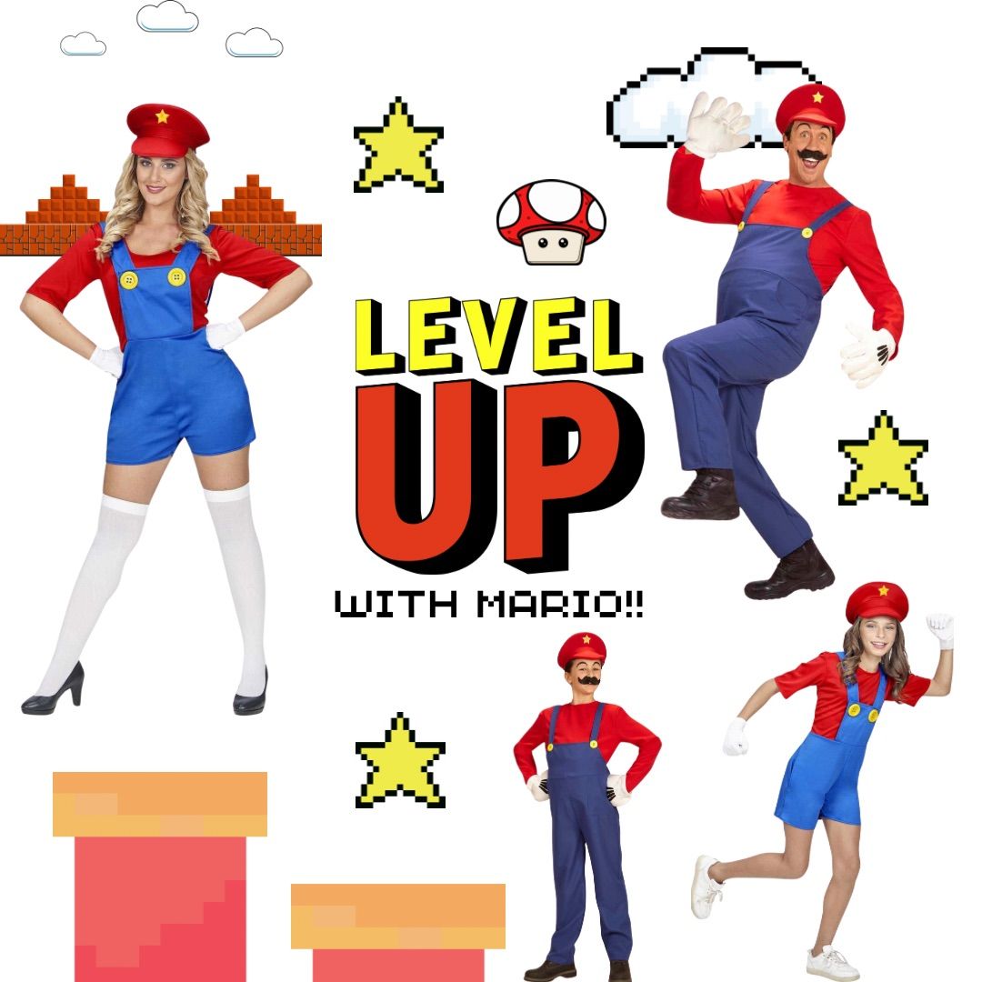 Limassol Carnival 2025 Level Up with Mario!!