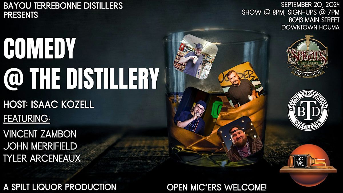 Comedy @ the Distillery!