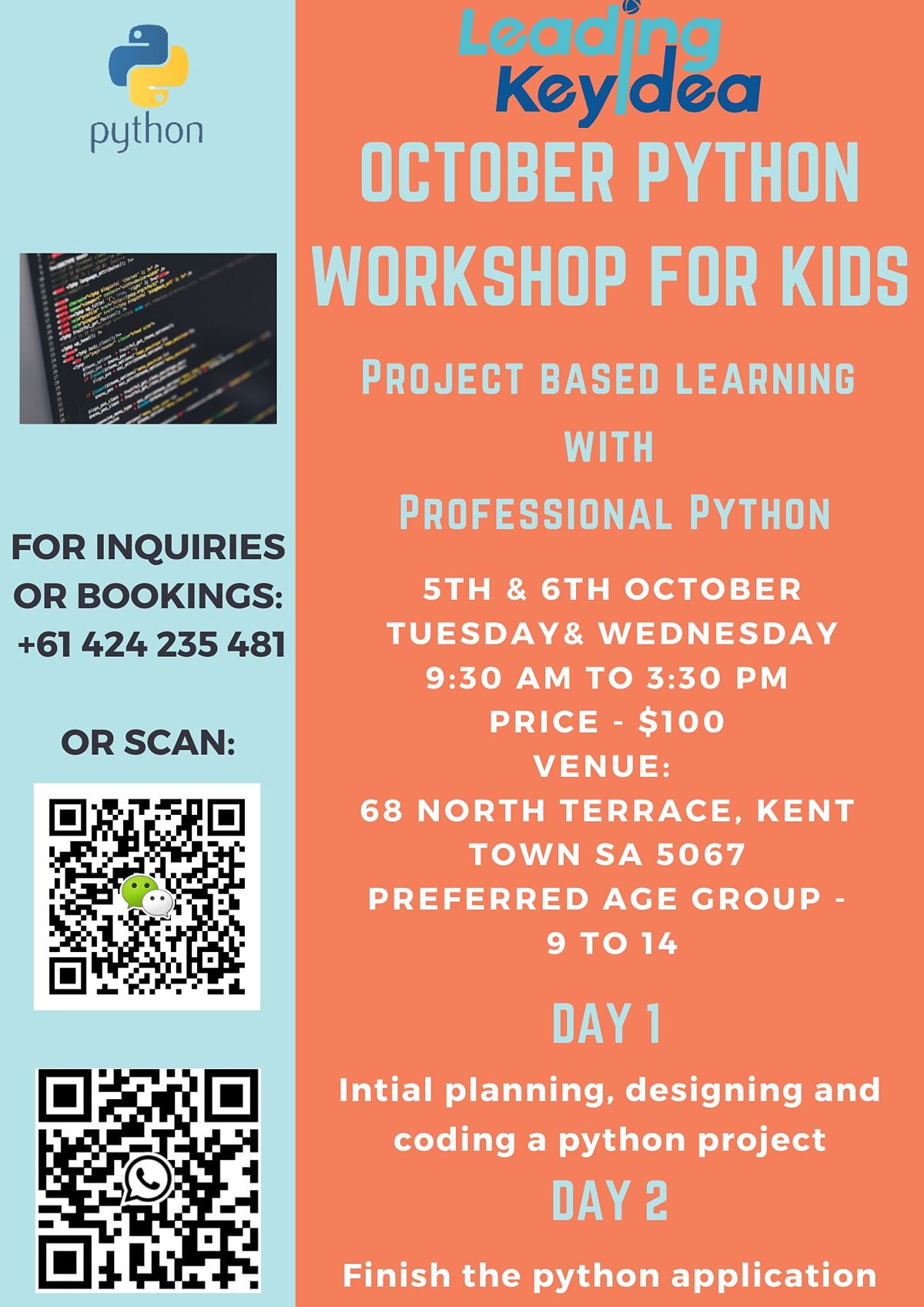 Python Workshop for kids