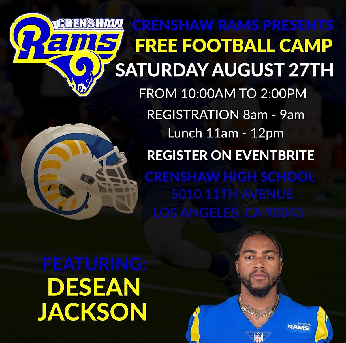 Developing Options & The Crenshaw Rams Football Camp