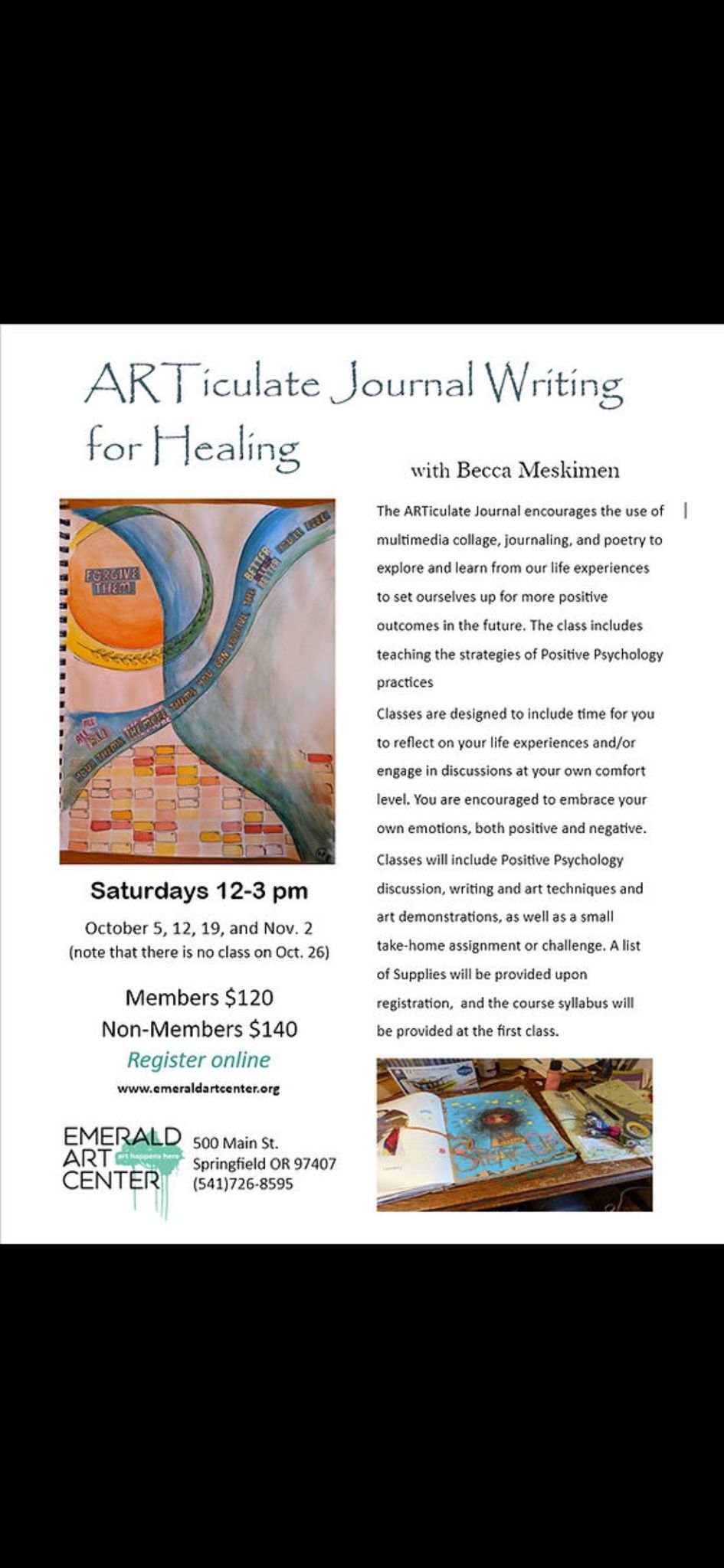 ARTiculate Journal Writing for Healing Becca Meskimen