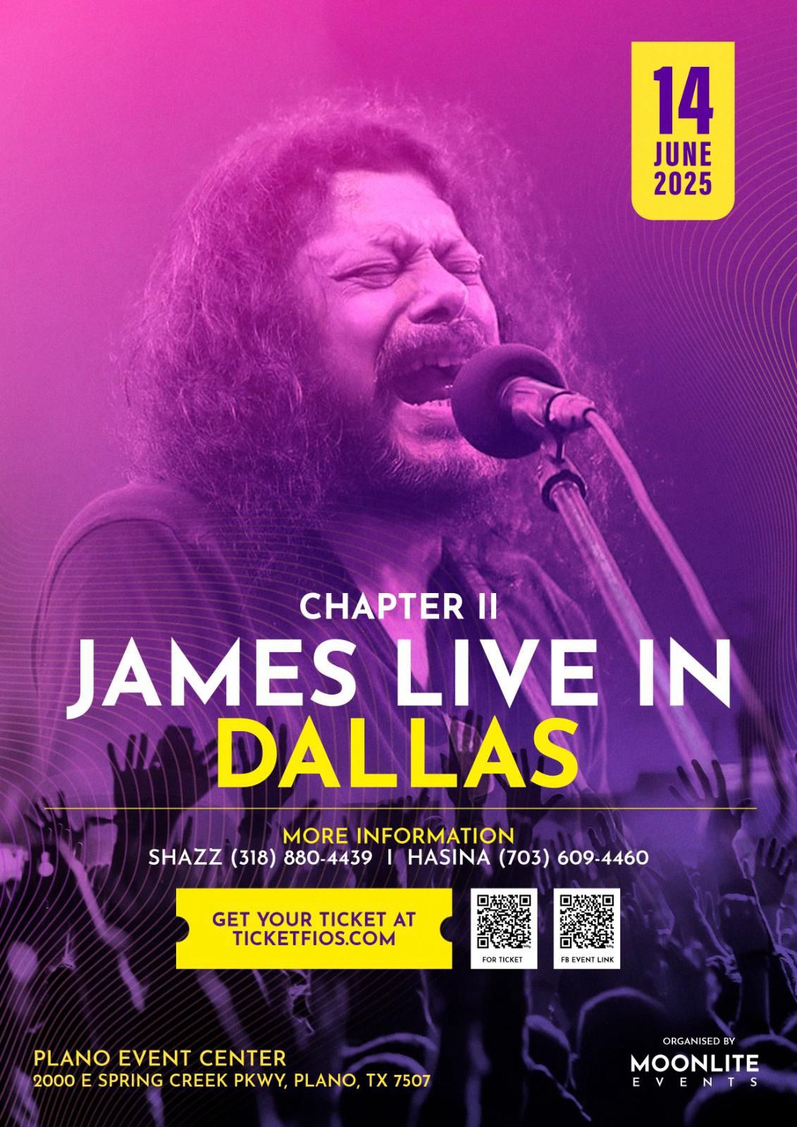 JAMES LIVE IN DALLAS 2025