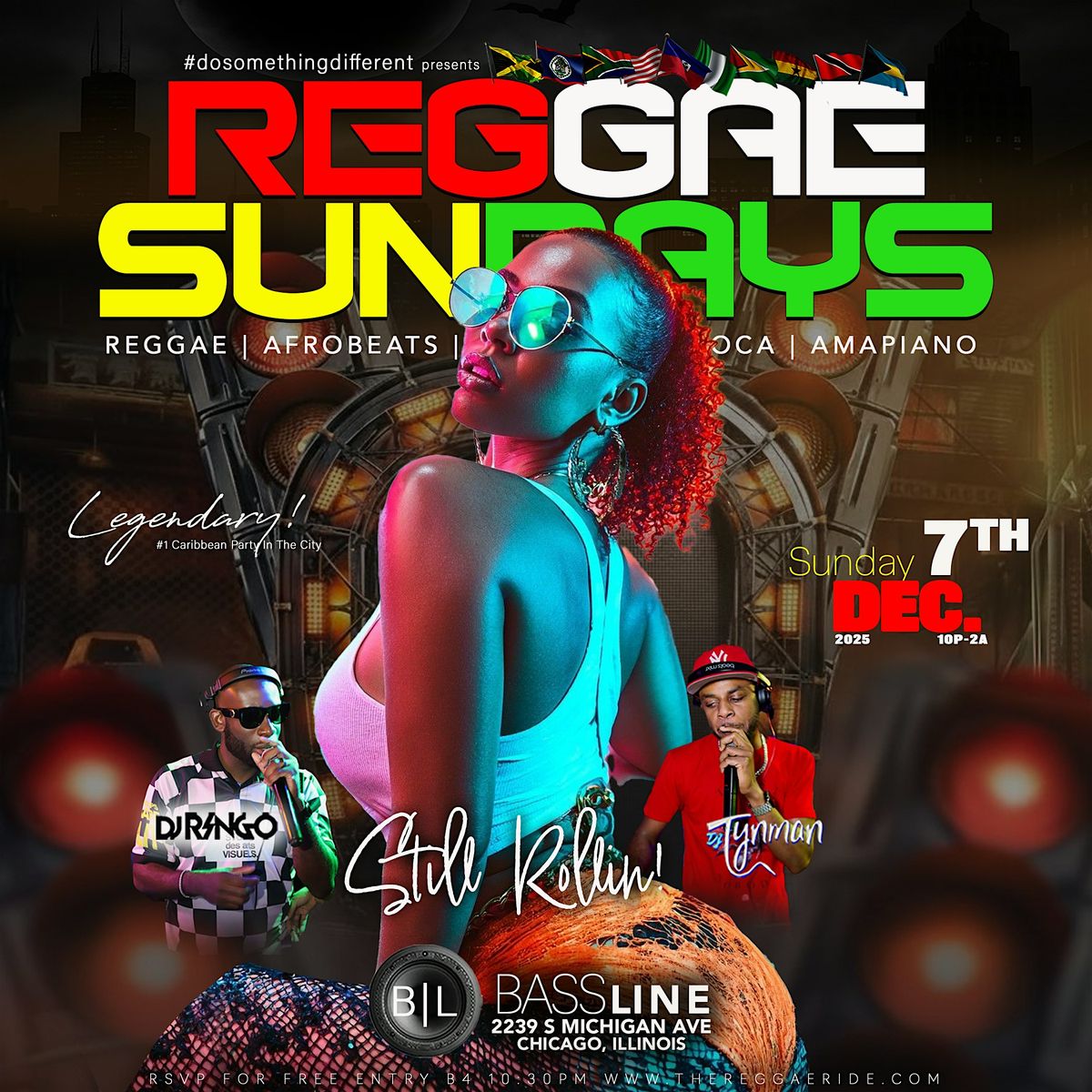 REGGAE SUNDAY: The #1 Caribbean Party In The City