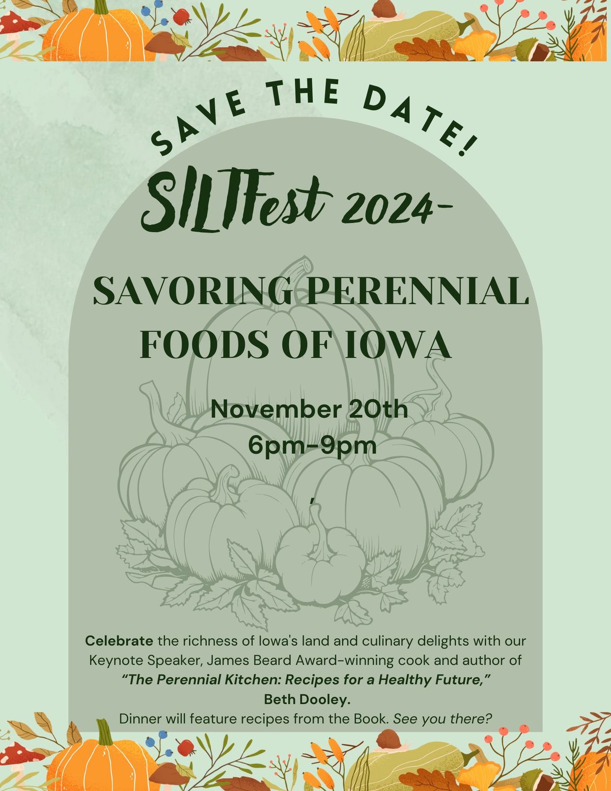 SILTFest 2024 - Savoring Perennial Foods of Iowa