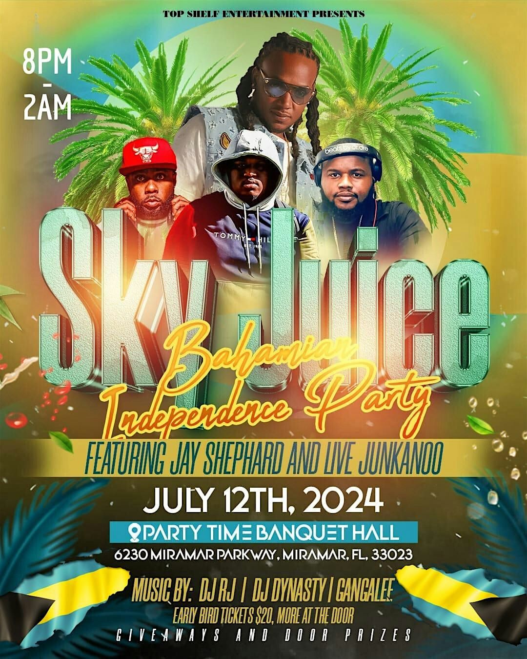 Sky Juice - Bahamian Independence party
