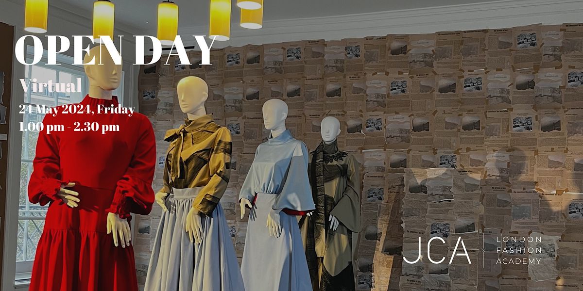 May, Friday 24th - Open Day (Virtual)