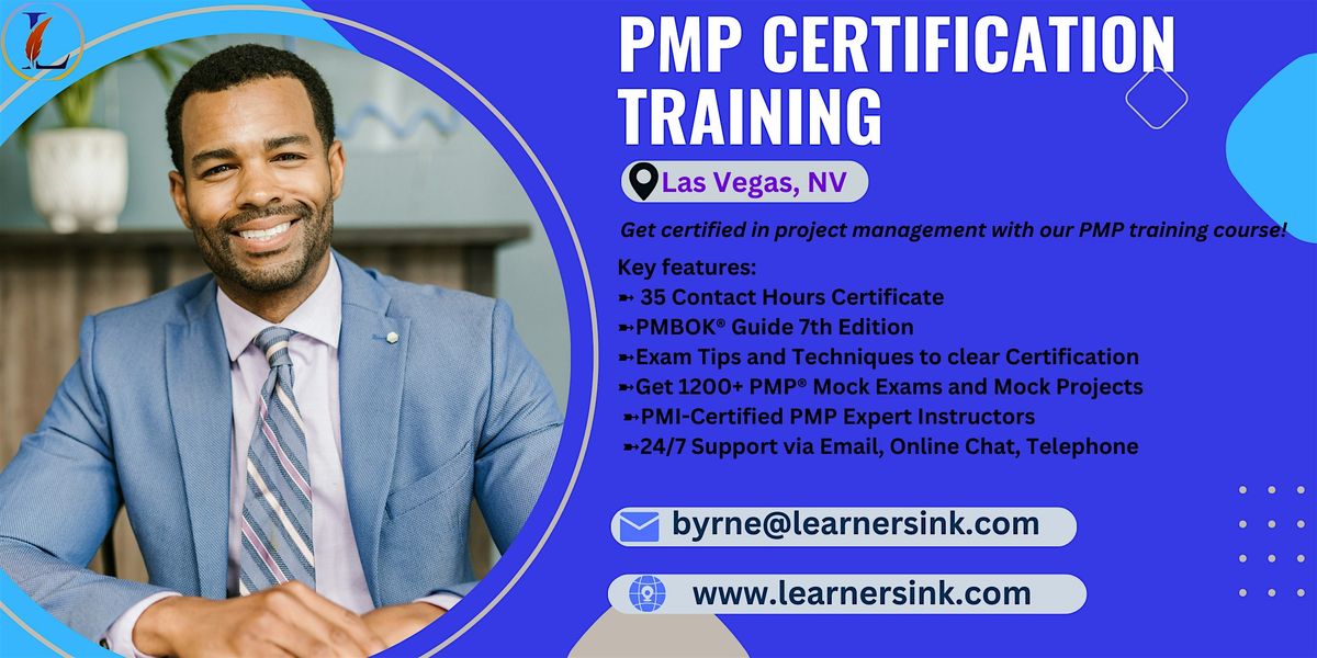 Confirmed PMP exam prep workshop in Las Vegas, NV
