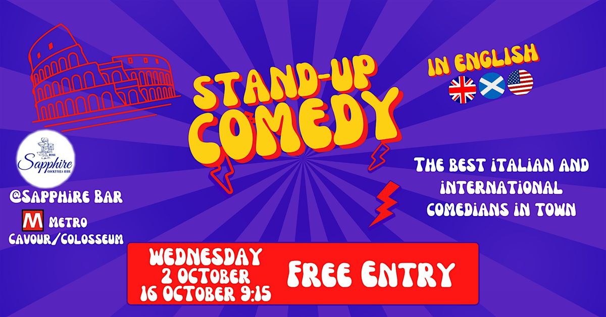 Free Stand-Up Comedy Show in English!