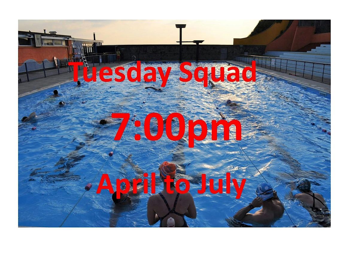 Tuesday Squad     7:00pm   13  Sessions April to July