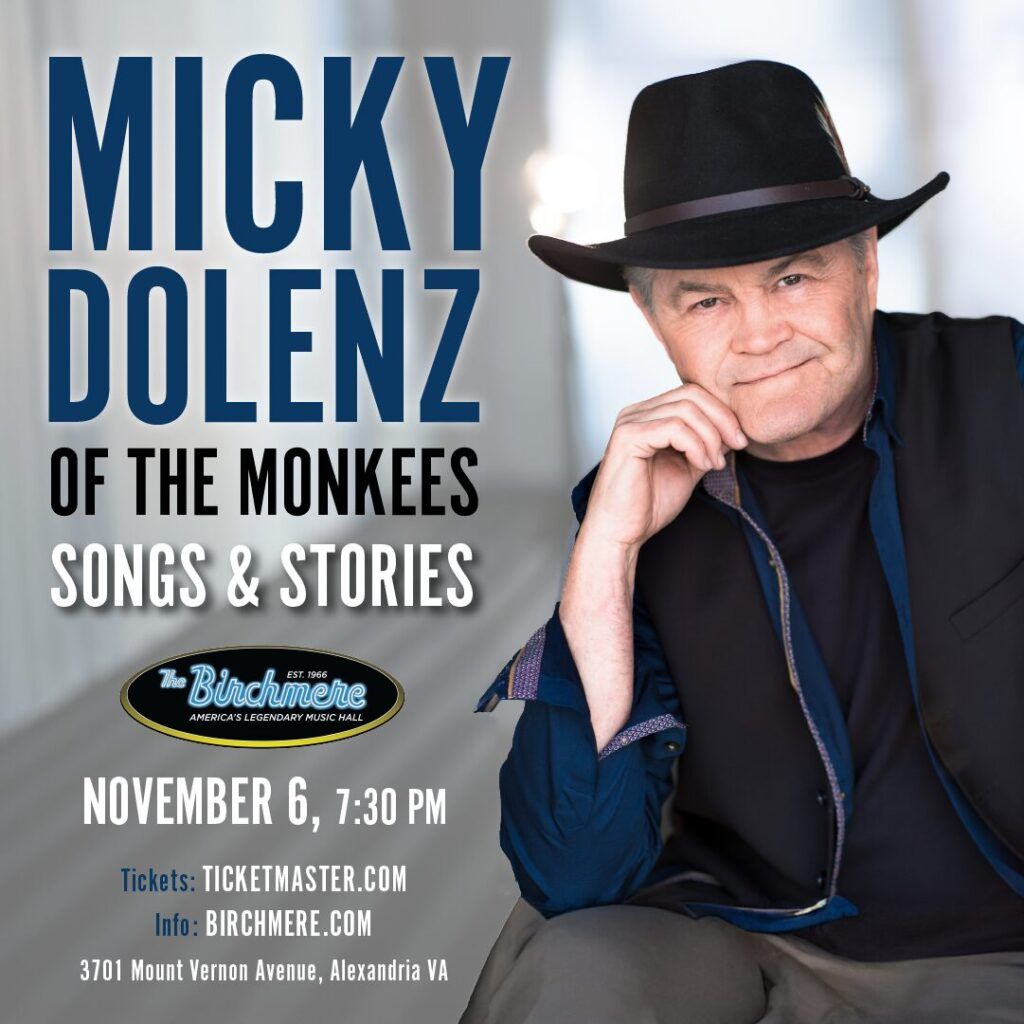 Micky Dolenz of The Monkees: Songs & Stories at Birchmere