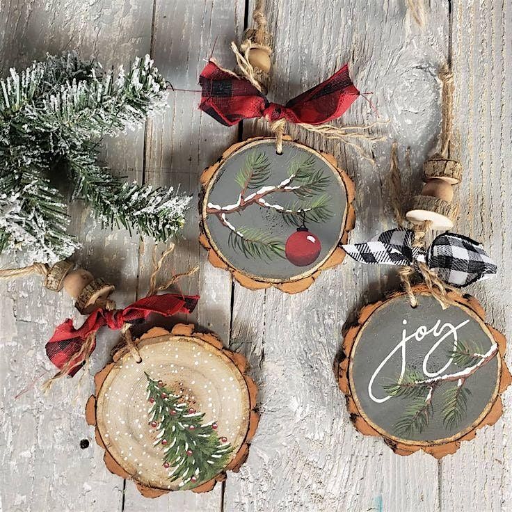 Christmas theme Ornament + Wreath making gathering!