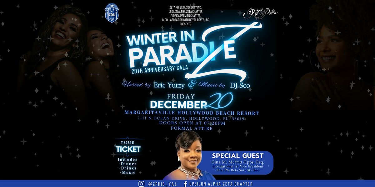 Winter in ParadiZe 20th Anniversary Gala