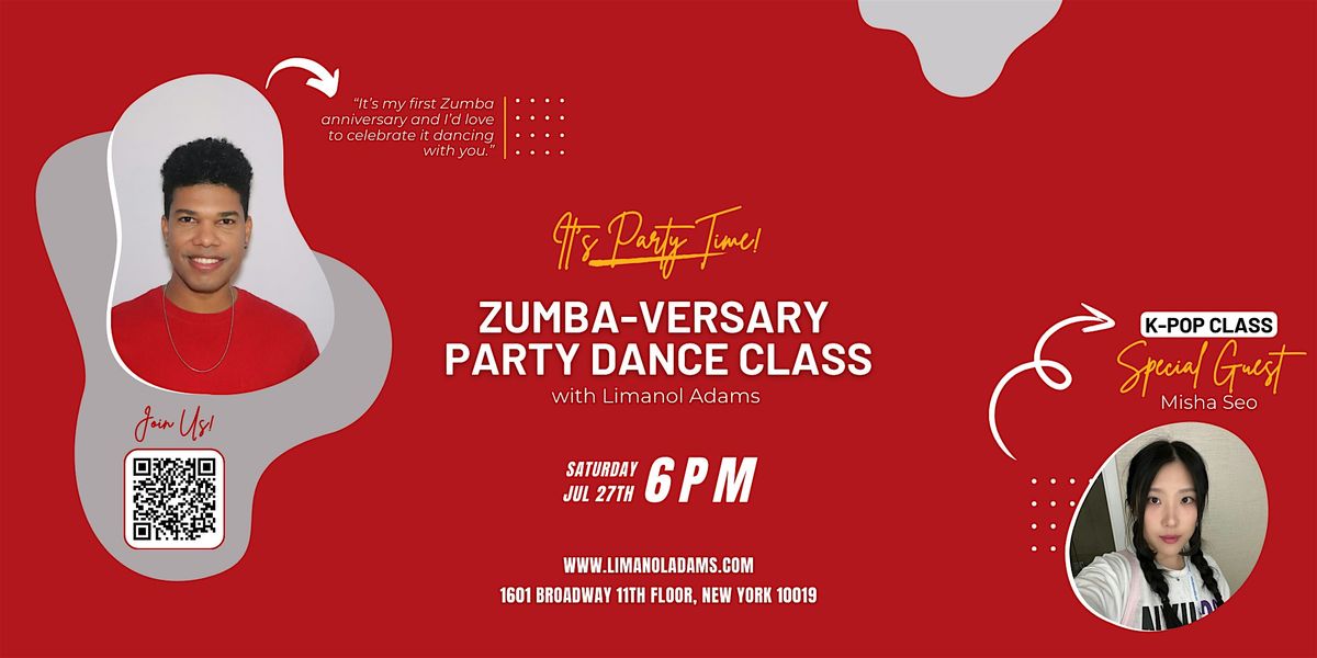 Zumba-versary Party Dance Class