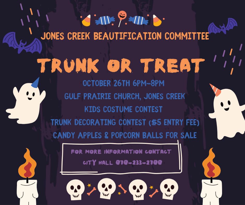 ? Halloween Trunk or Treat ?