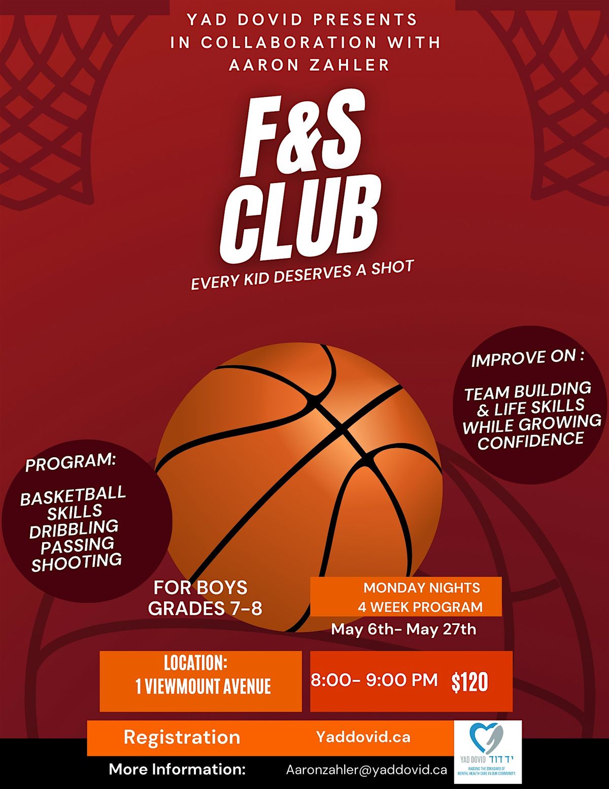 F&S Club- Basketball skills