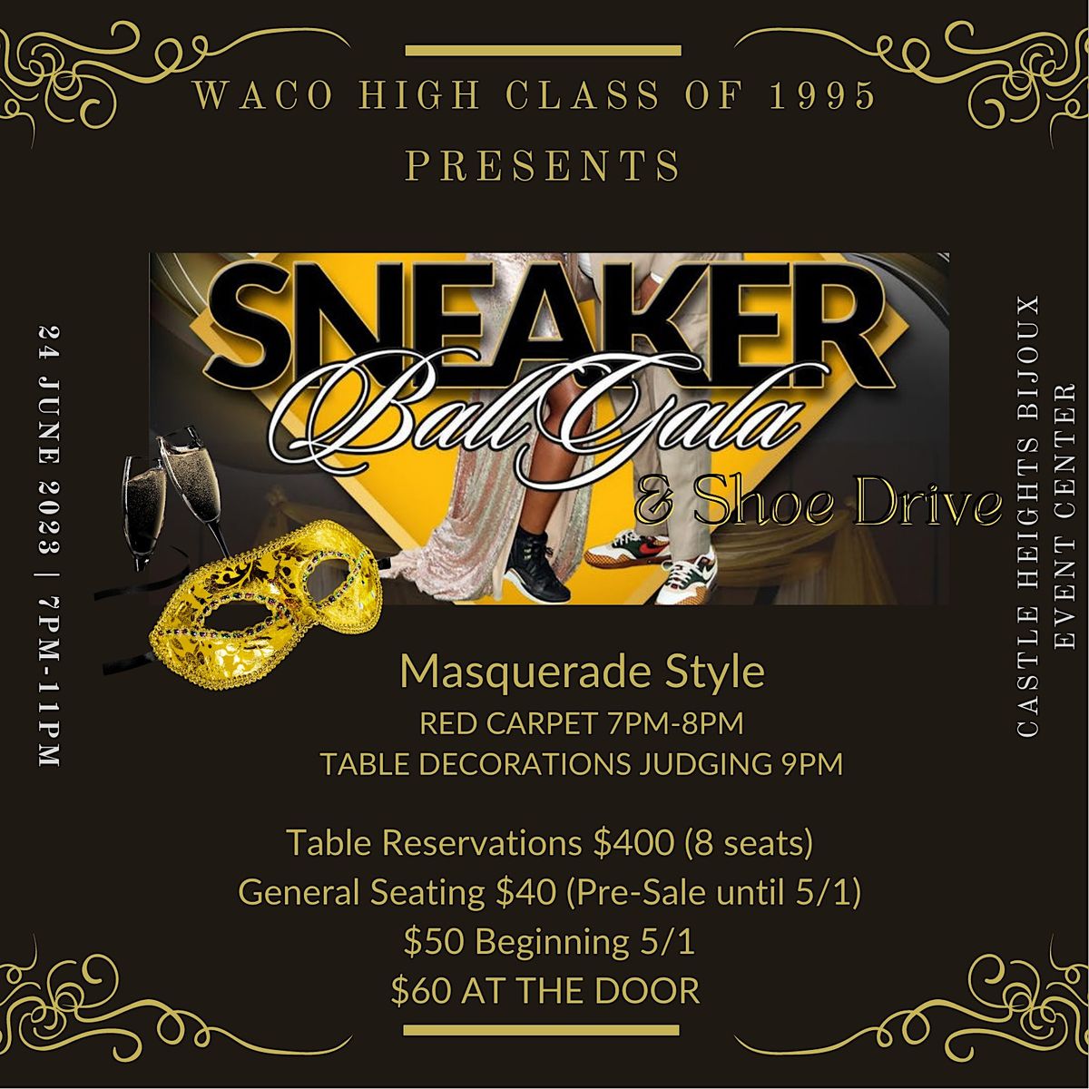 Waco High Class of 1995 Presents: 1st Annual Sneaker Ball and Shoe Drive