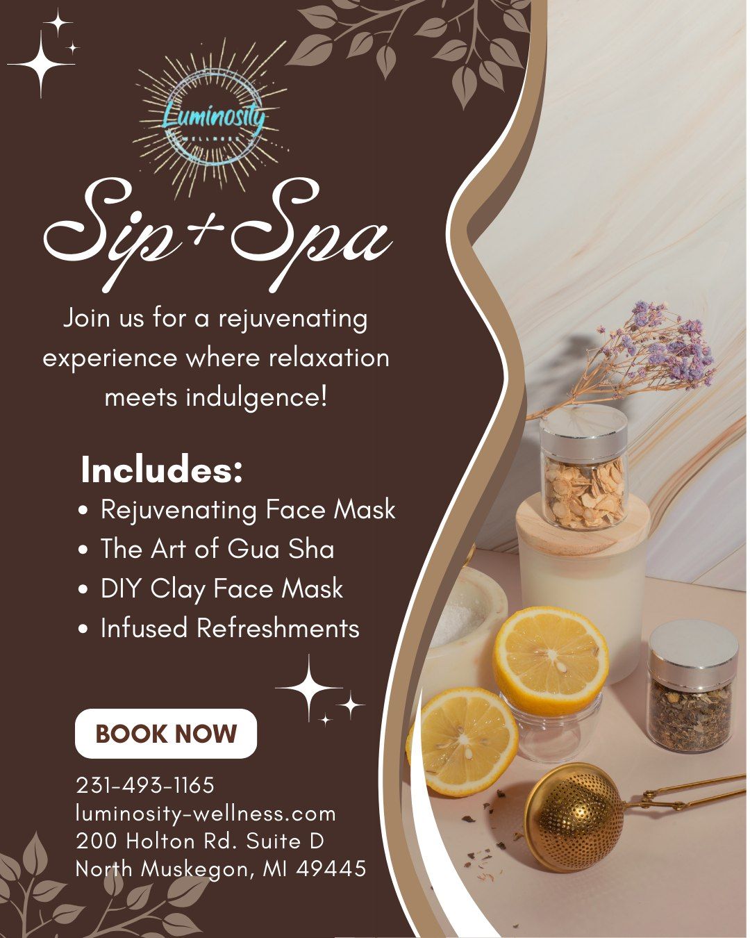 Sip + Spa