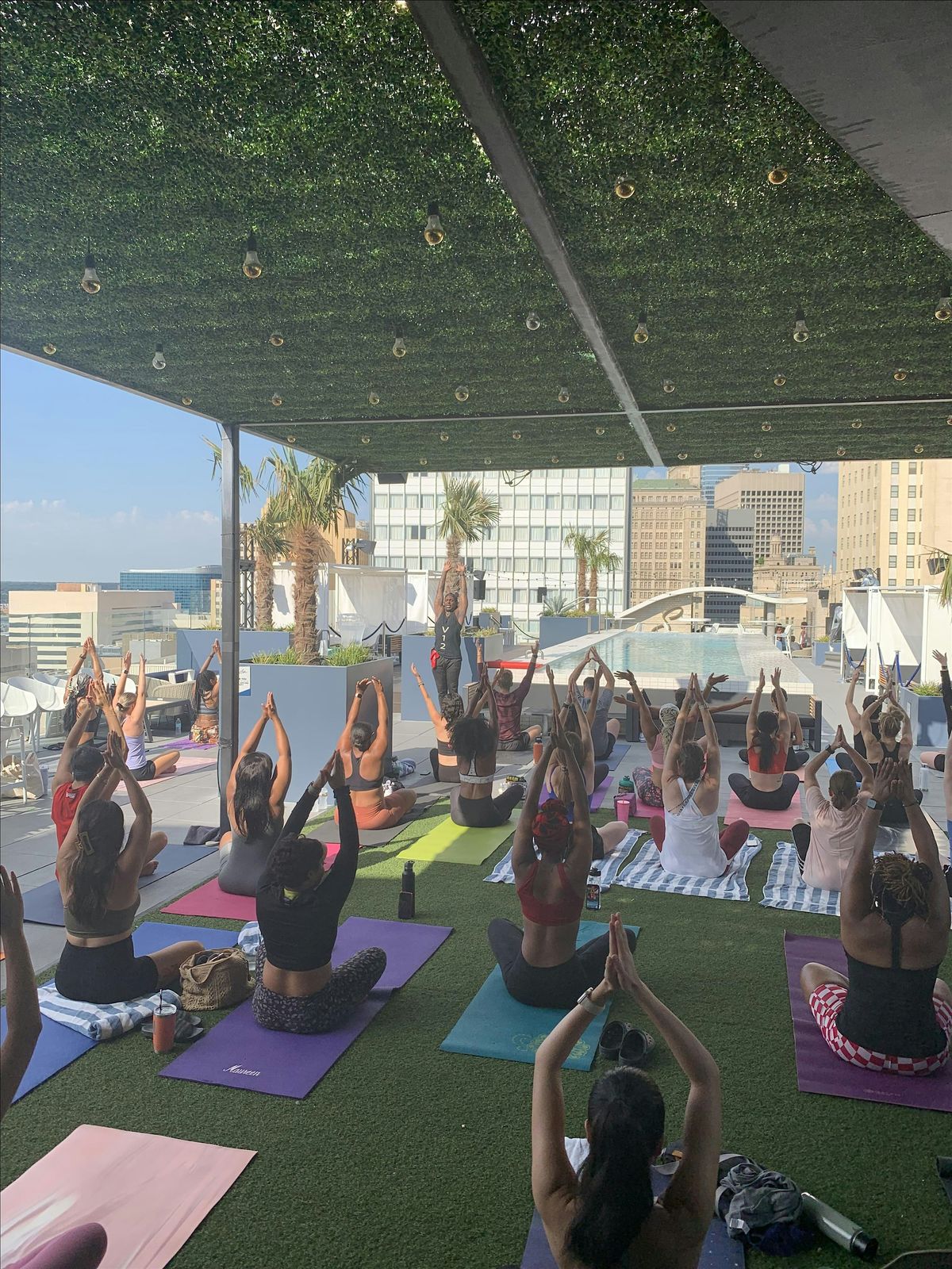 Rooftop Yoga