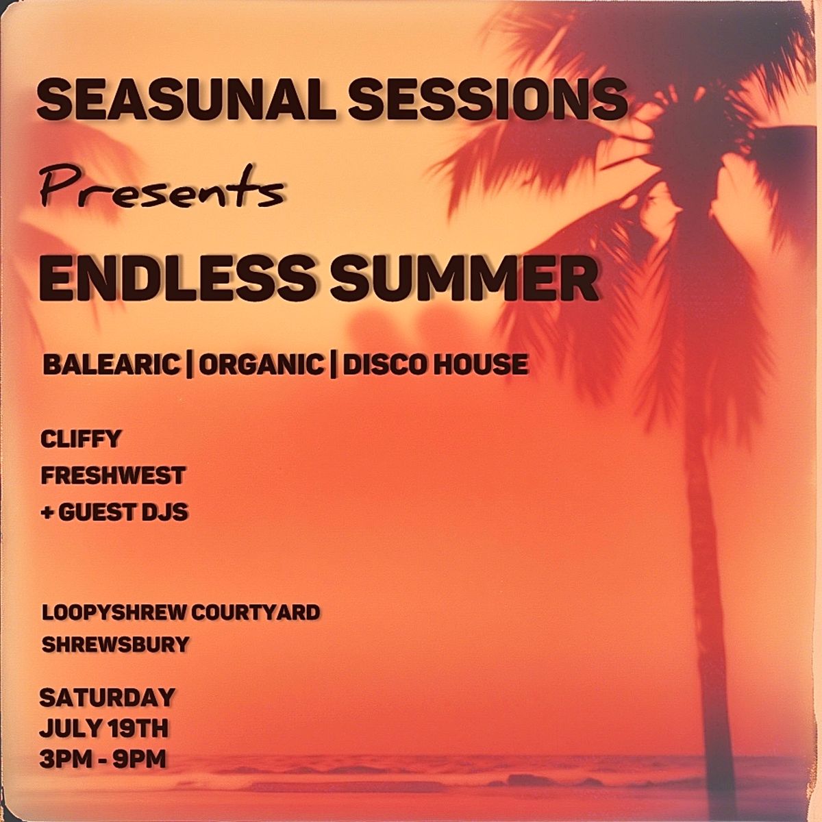 Seasunal Sessions presents \u2018Endless Summer\u2019 