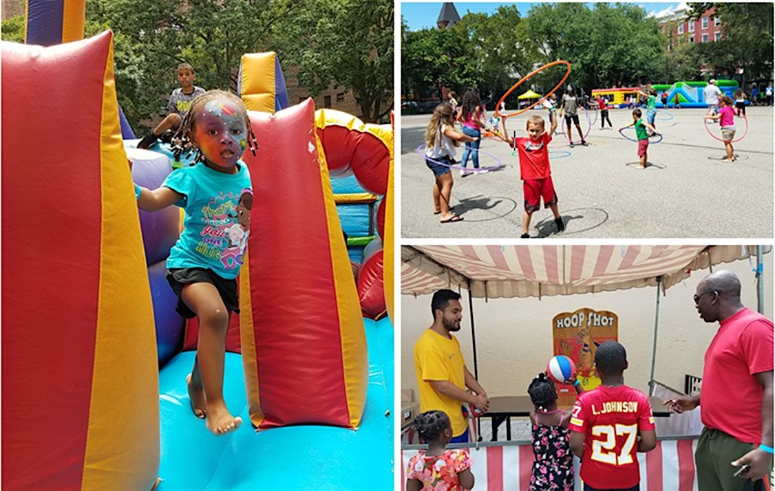 Family Fun Day at Jacob H. Schiff Playground