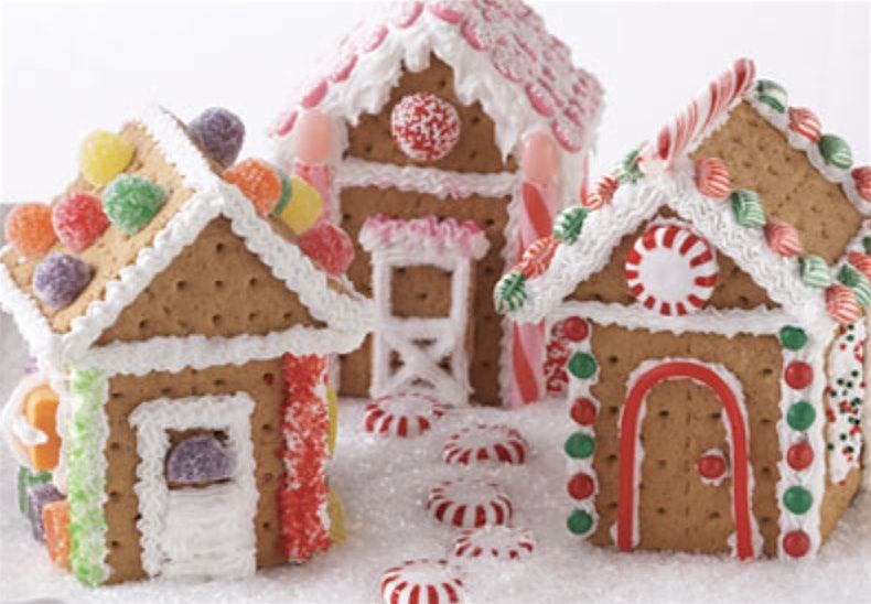 Kids Gingerbread Houses