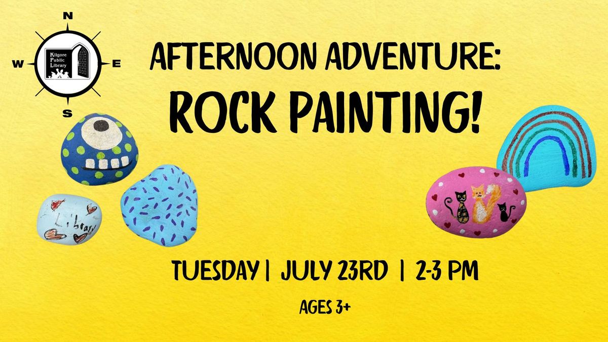 Afternoon Adventure: Rock Painting
