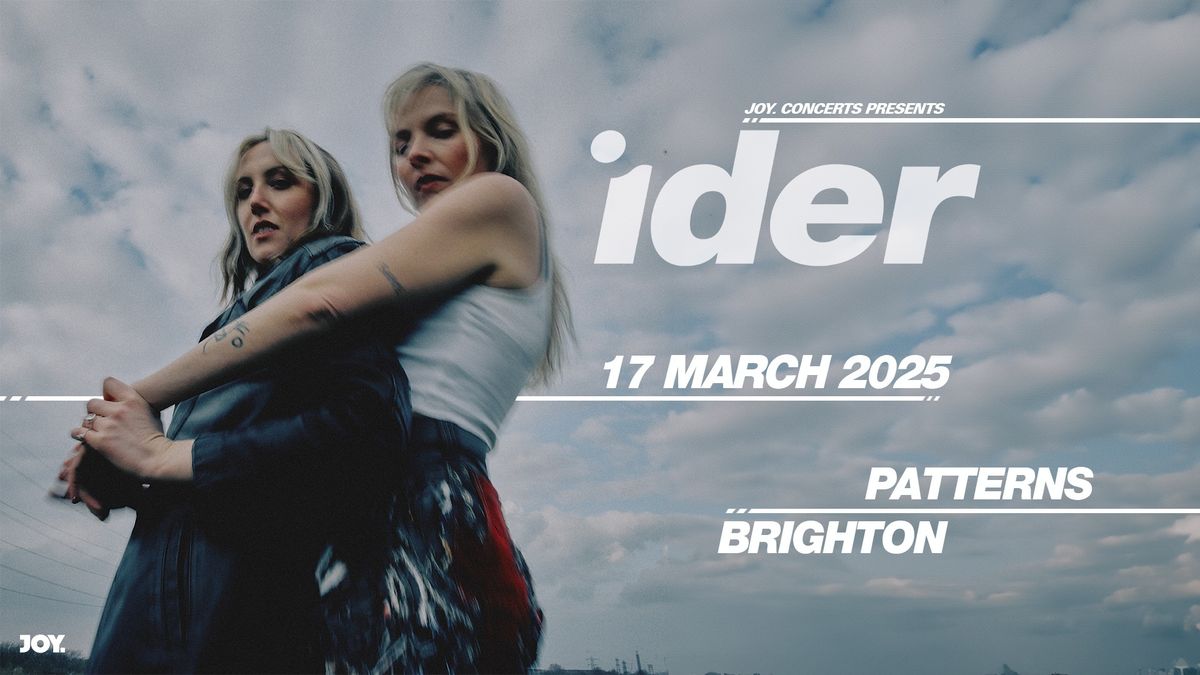 IDER | Patterns, Brighton - JOY.