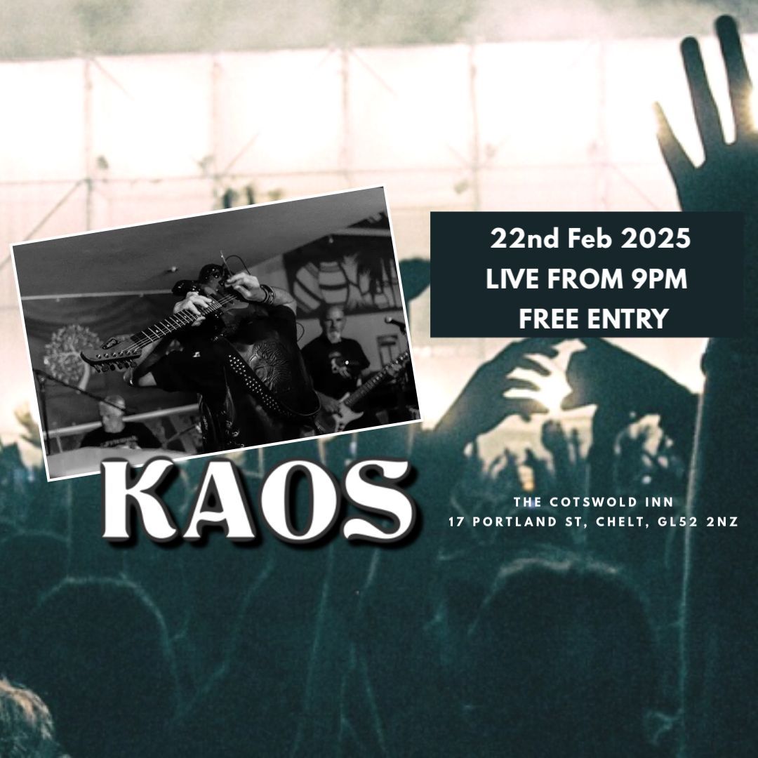 KAOS Live @ The Cotswold Inn