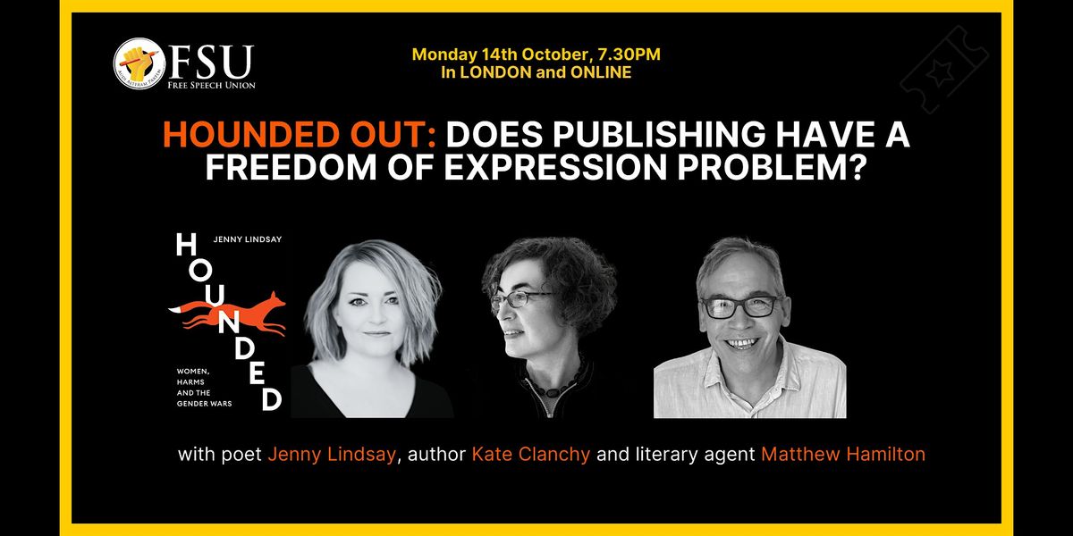 ONLINE: Hounded Out: Does Publishing Have a Freedom of Expression Problem?