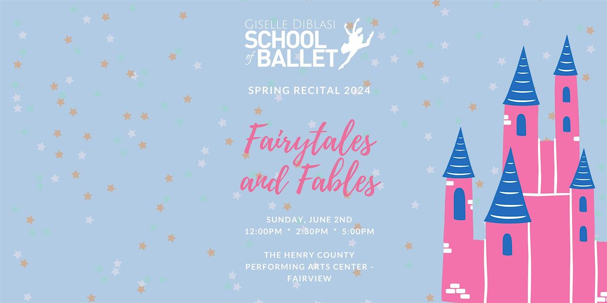 Fairytales and Fables (2:30pm Performance)