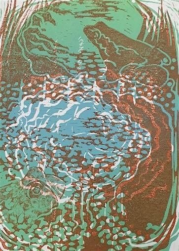 Printmaking - Multiblock Linoprinting - West Bridgford Methodist Church - Adult Learning