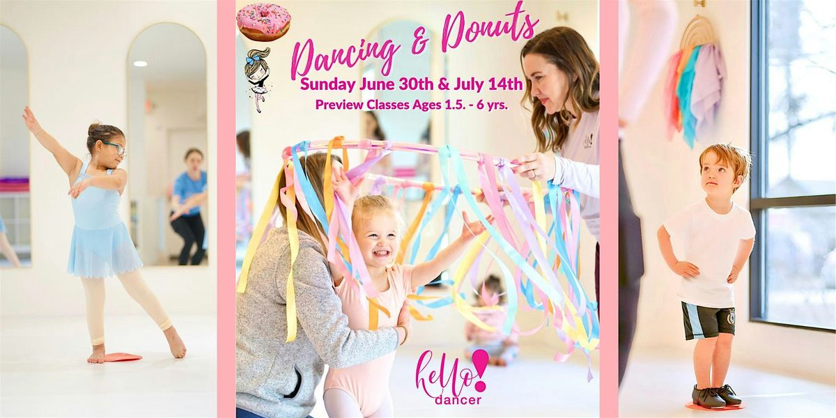 Complementary Trial Dance Class, Dancing & Donuts - July 14th