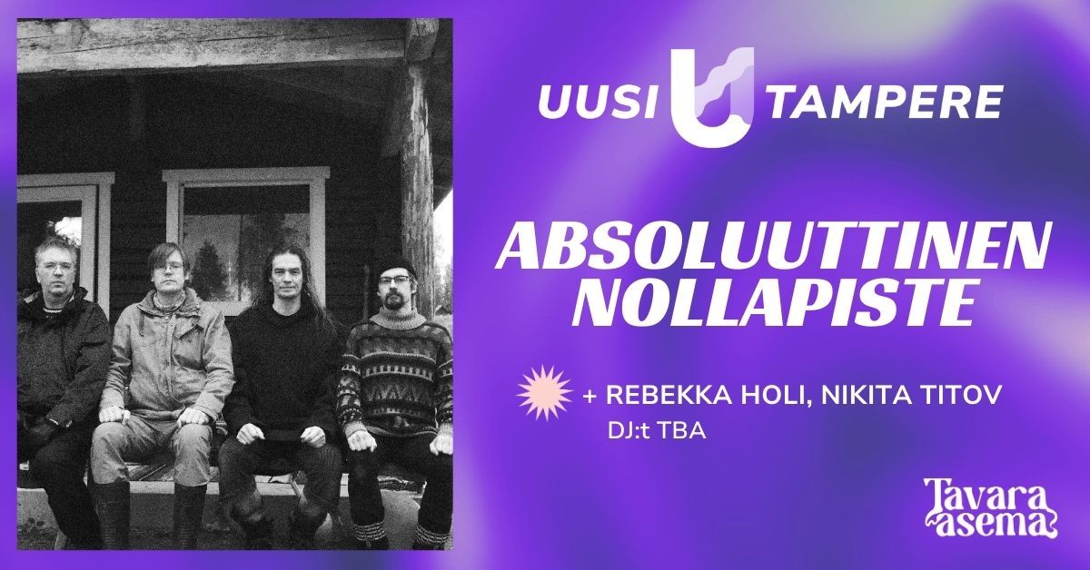 Uusi Tampere, Tapahtumakes\u00e4 2025: Absoluuttinen Nollapiste, Rebekka Holi, Nikita Titov | Tavara-asem